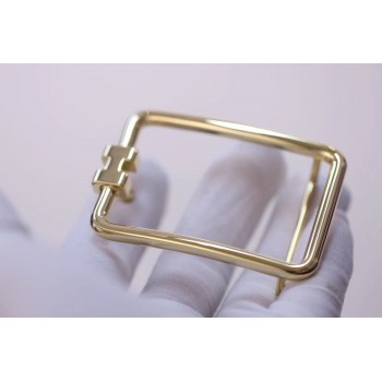 Hermes quality stainless steel 38mm Tube H waist belt buckle