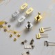 Hermes Birkin super mini pendant charm hardware kit and handkerchief ACC-204