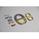 Hermes quality, stainless steel, Hermes Cherche midi mini 18 whole kit hardwares