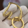 Hermes Porte-cles Cheval Inox key chain