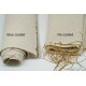 Hermes glue coated toile linen weave canvas