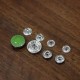 Hermes 15mm snaps, leather tray, videpoches, 5pcs/lot