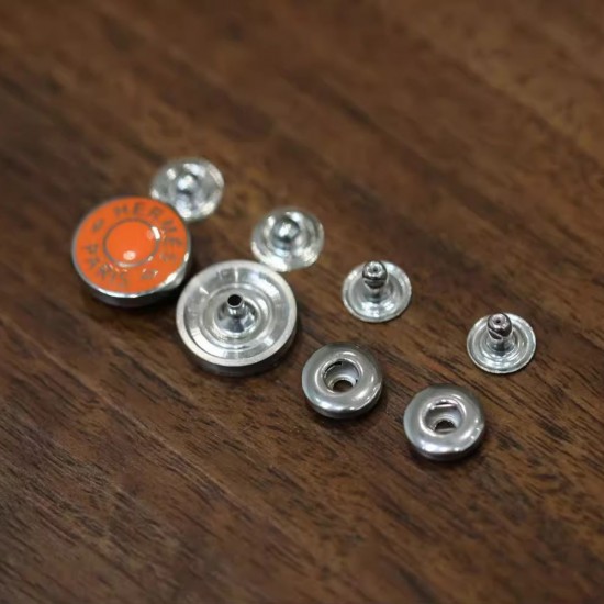 Hermes 15mm snaps, leather tray, videpoches, 5pcs/lot