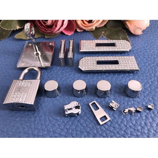 Hermes quality, stainless steel Birkin 25, Birkin 30, Birkin 35, Birkin 40, HAC 40 50 whole kit hardware