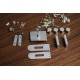 Hermes quality, stainless steel Birkin 25, Birkin 30, Birkin 35, Birkin 40, HAC 40 50 whole kit hardware