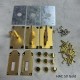 Hermes quality, stainless steel Birkin 25, Birkin 30, Birkin 35, Birkin 40, HAC 40 50 whole kit hardware