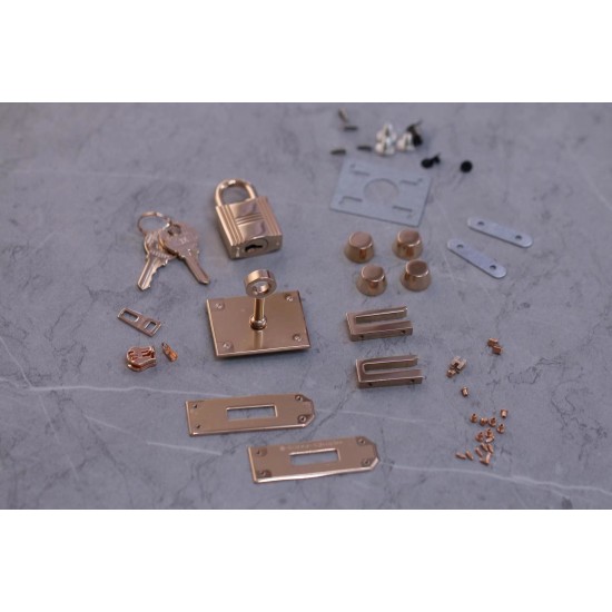 Hermes quality, stainless steel Birkin 25, Birkin 30, Birkin 35, Birkin 40, HAC 40 50 whole kit hardware