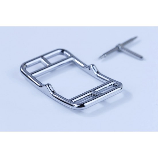 High quality stainless steel H 32mm Cape cod reversible waist belt buckle