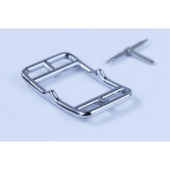 High quality stainless steel Hermes 32mm Cape cod reversible waist belt buckle