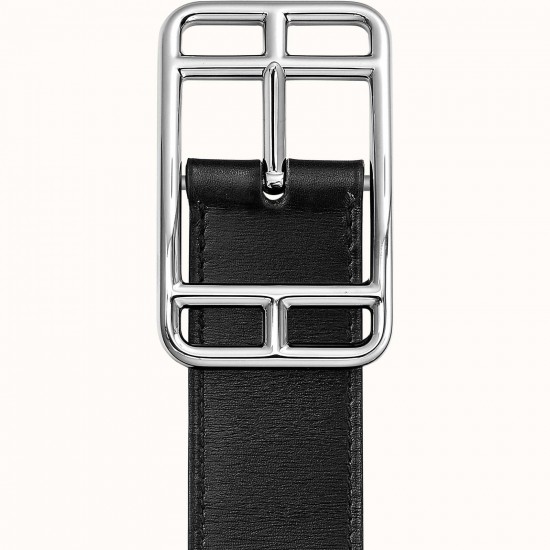 High quality stainless steel Hermes 32mm Cape cod reversible waist belt buckle