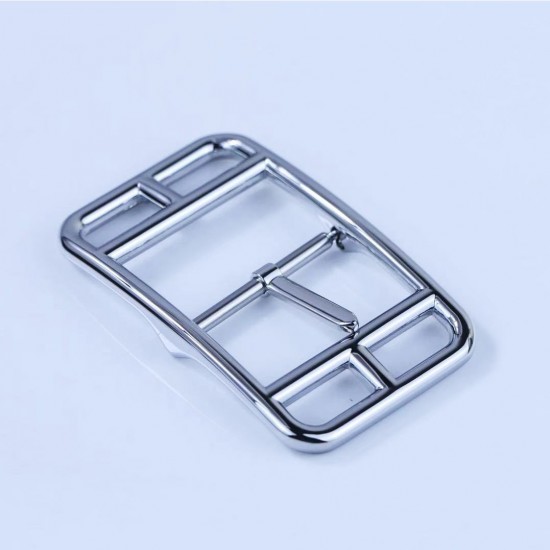 High quality stainless steel Hermes 32mm Cape cod reversible waist belt buckle
