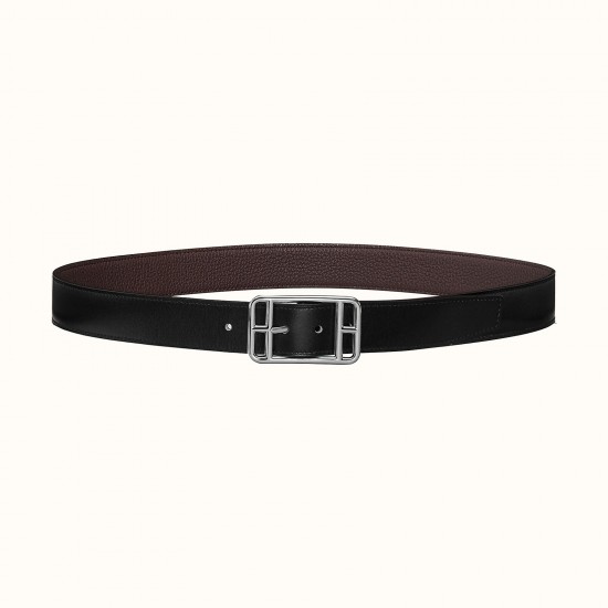 High quality stainless steel Hermes 32mm Cape cod reversible waist belt buckle