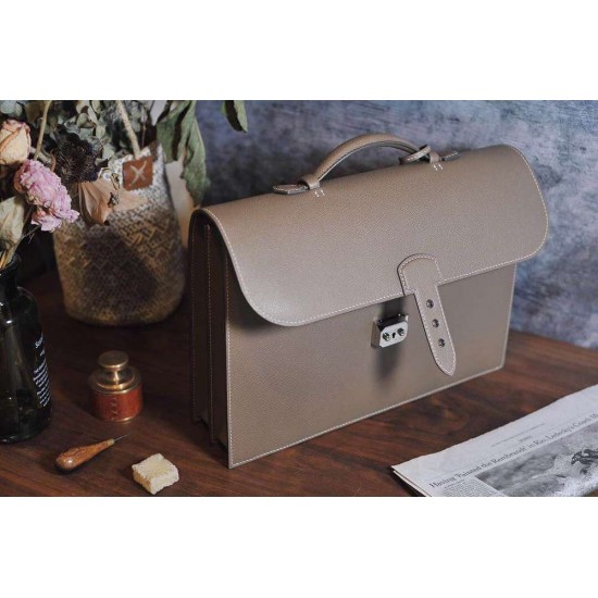 Hermes quality, stainless steel Sac a Depeches briefcase hardware kit