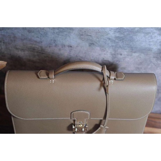 Hermes quality, stainless steel Sac a Depeches briefcase hardware kit