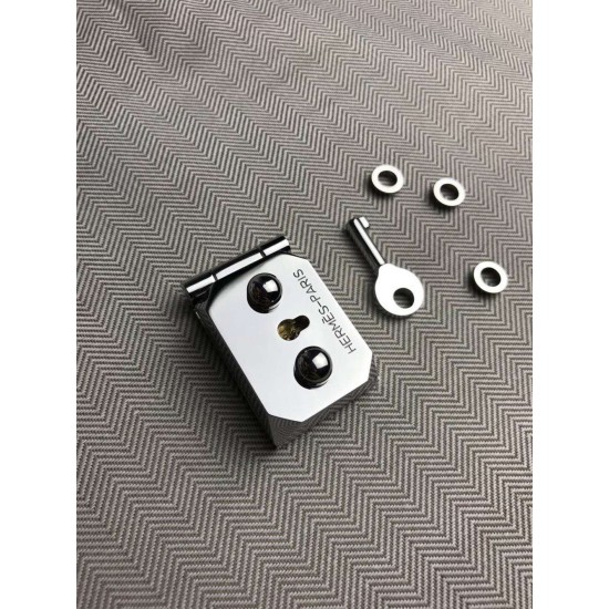 Hermes quality, stainless steel Sac a Depeches briefcase hardware kit