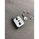 Hermes quality, stainless steel Sac a Depeches briefcase hardware kit