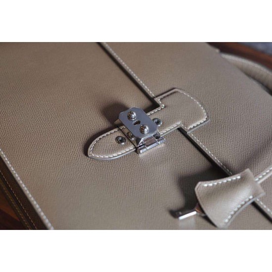 Hermes quality, stainless steel Sac a Depeches briefcase hardware kit