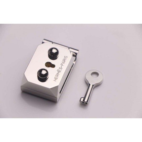 Hermes quality, stainless steel Sac a Depeches briefcase hardware kit