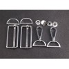 Hermes quality, stainless steel, Hermes Evelyne bag hardware kit, TPM17, Evelyne 23, GM32