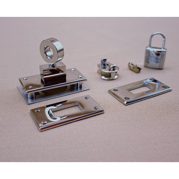 Hermes quality, stainless steel, Hermes Kelly pocket compact wallelt SLG-104 hardware kit
