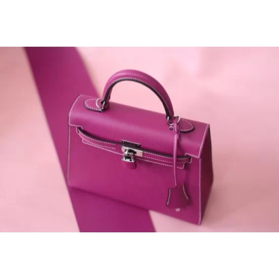 Hermès Stunning Hermes Kelly handbag 32 Bi-material e