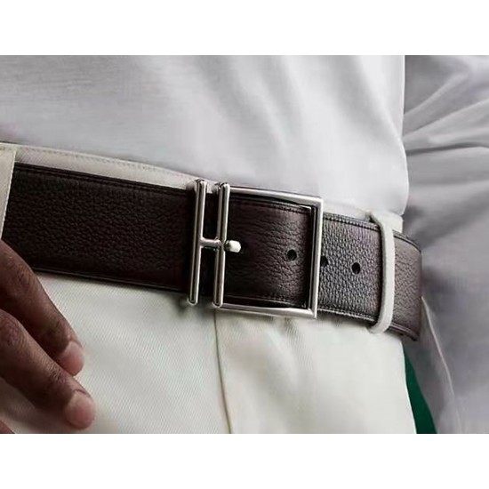 High quality stainless steel Hermes Nathan waist belt buckle