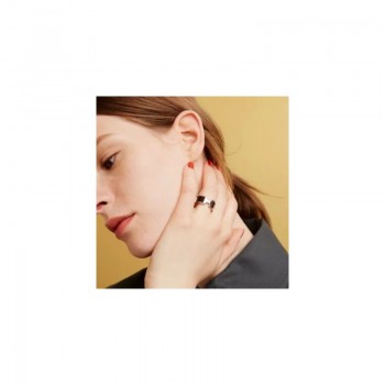 Hermes Olympe stainless steel DIY finger ring