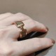 Hermes Olympe stainless steel DIY finger ring