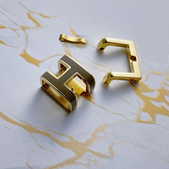 High quality stainless steel Hermes POP H 15 waist belt buckle