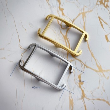 High quality stainless steel Hermes Society reversible waist belt buckle
