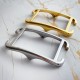 High quality stainless steel Hermes Society reversible waist belt buckle
