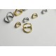 Hermes quality, stainless steel, double D-ring, 2 pcs/lot