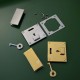 H quality stainless steel bag lock H quality stainless steel bag lock