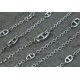 Hermes quality, stainless steel, Hermes De Ancre chain, necklace