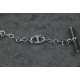 Hermes quality, stainless steel, Hermes De Ancre chain, necklace