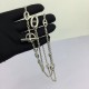 Hermes quality, stainless steel, Hermes De Ancre chain, necklace