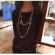 Hermes quality, stainless steel, H De Ancre chain, necklace