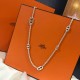 Hermes quality, stainless steel, Hermes De Ancre chain, necklace