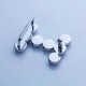 High quality stainless steel Hermes 2.5cm Bubbles waist belt buckle