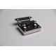 Hermes quality stainless steel retro messenger bag lock Hermes quality stainless steel retro messenger bag lock