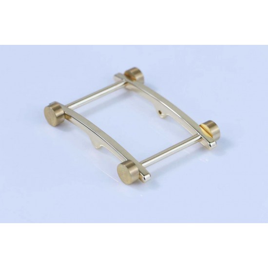 High quality stainless steel Hermes 32mm reversible waist belt buckle