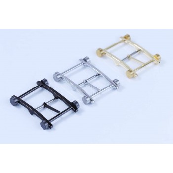High quality stainless steel Hermes 32mm reversible waist belt buckle