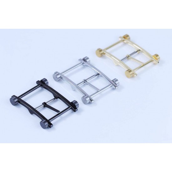 High quality stainless steel Hermes 32mm reversible waist belt buckle