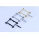 High quality stainless steel Hermes 32mm reversible waist belt buckle