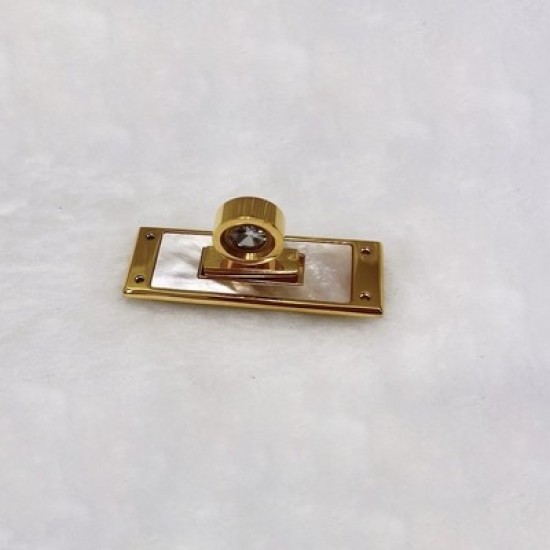 Stainless steel Hermes shell twist lock No.2
