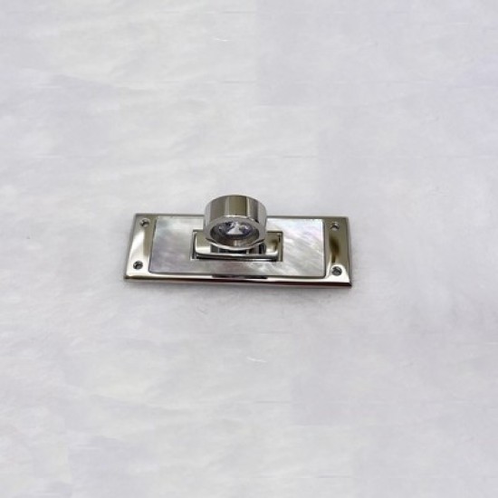 Stainless steel Hermes shell twist lock No.2