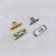 Stainless steel Hermes shell twist lock No.2