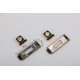 Stainless steel Hermes shell twist lock No.1