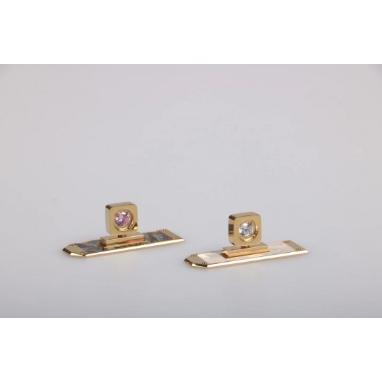 Stainless steel Hermes shell twist lock No.1