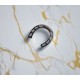 Hermes quality stainless steel horseshoes strap lock